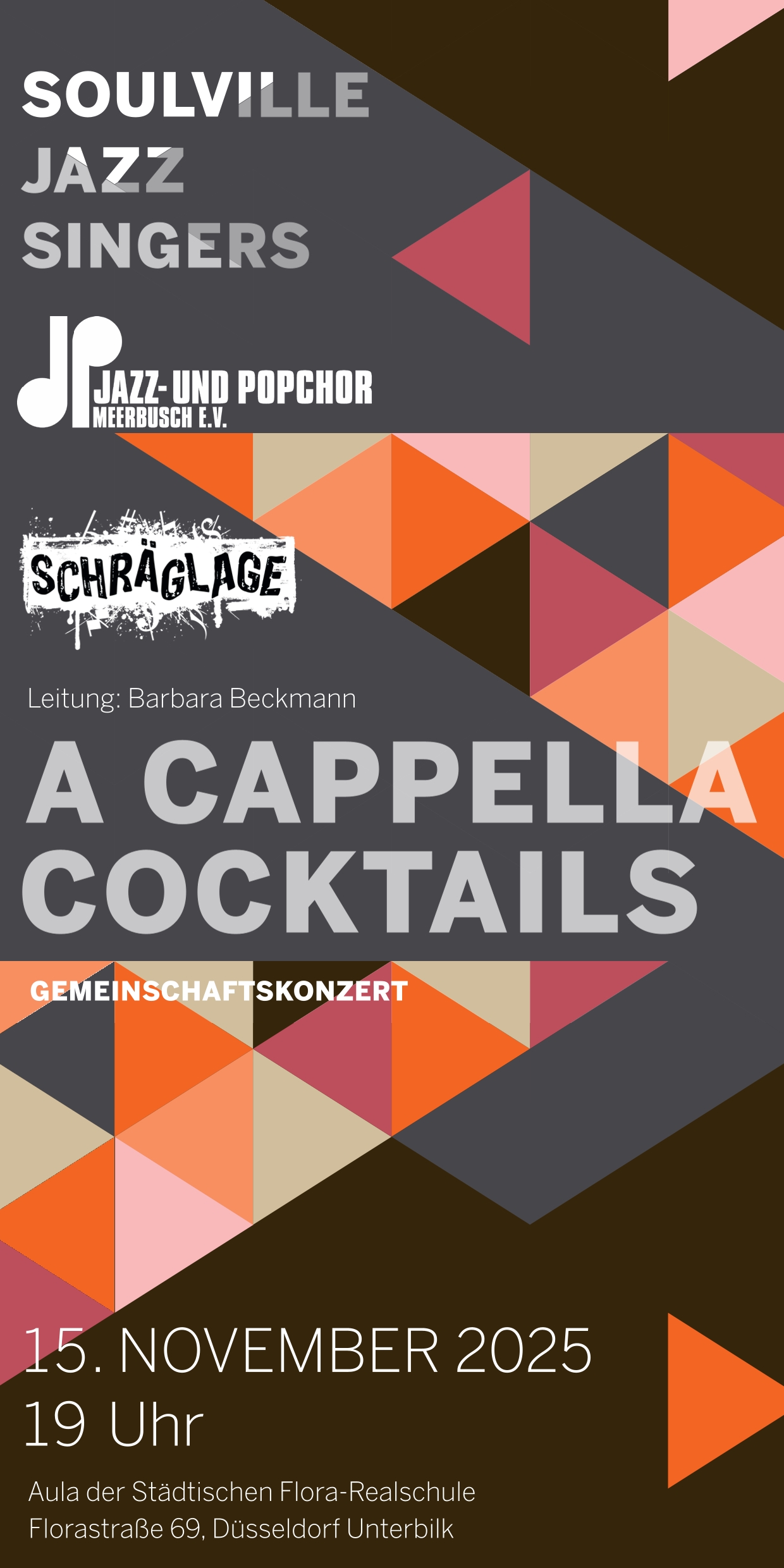 FLYER A Cappella Cocktails
